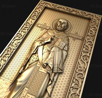 3D model Icon Nicholas the Wonderworker (STL)